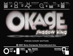 Okage Shadow King Title Screen